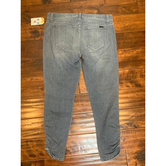 Joe's Jeans Medium Wash The Icon Mid Rise Skinny Ankle Blue Jeans Size 32 - Picture 4 of 5